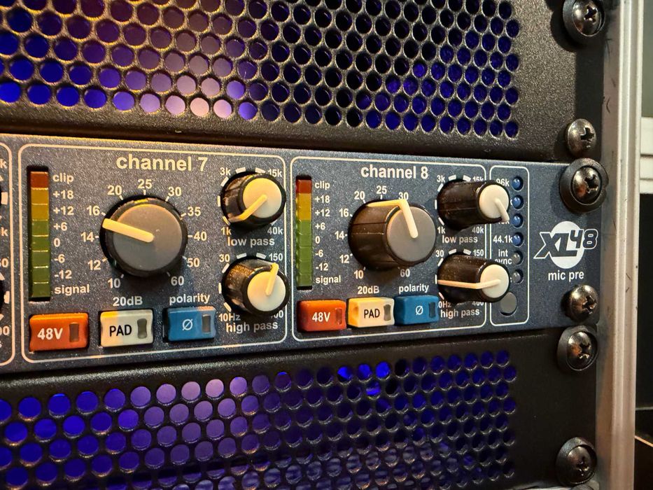 MIDAS XL48 - PRE-AMP Microfone - como NOVO!