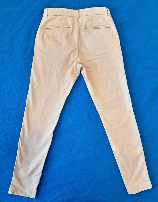 Calças Bege - Pull & Bear