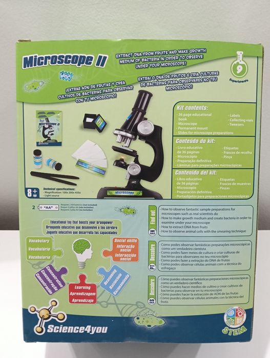 Microscópio ll- Science4you