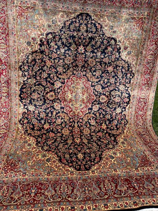 Dywan Kaszmirowy Perski Iran Kirman Kerman 370x280 NAJTANIEJ W POLSCE