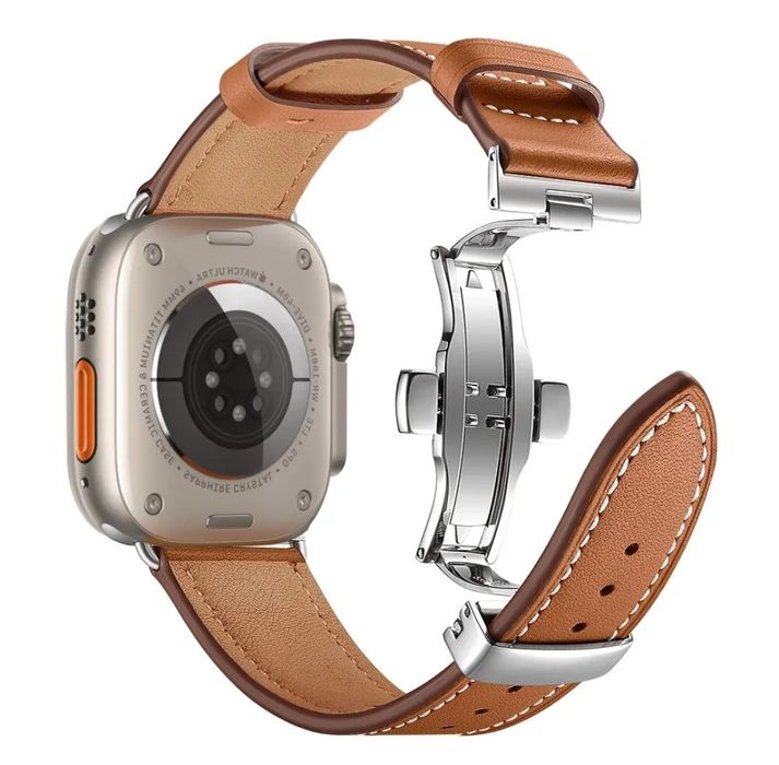 Pasek brązowy do Apple Watch Ultra 8 7 6