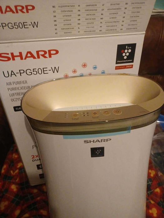 Oczyszczacz powietrza SHARP UA-PG50E-W - nowy