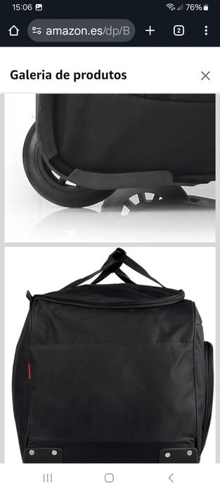 Travel Trolley bag soft brand Gabol original brand as new