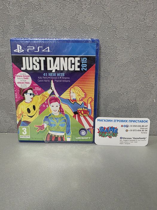 New Just Dance 2015 Dance2015 Dance15 ENG Магазин Ps 4 5 Ps4 Ps5 Диск Обмін Гра Диски Ігри Sony Playstation