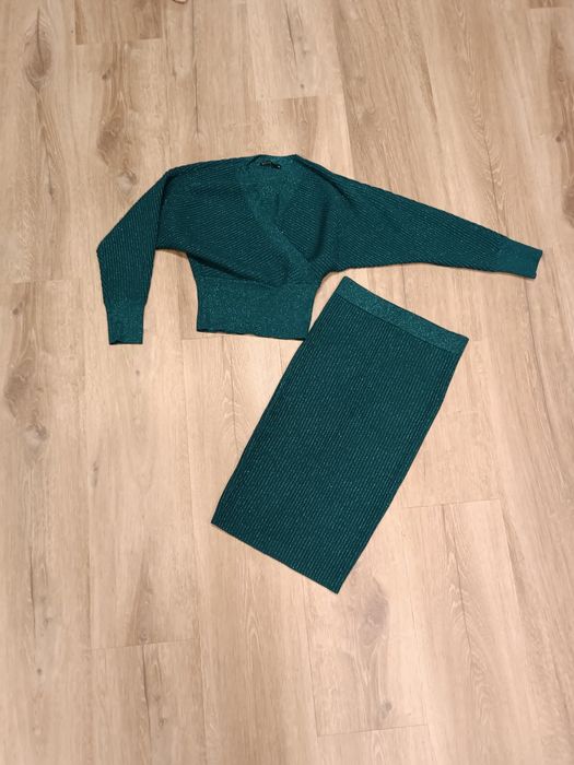 Komplet Mohito ciemnozielony na święta
