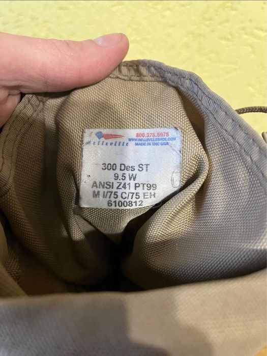 Оригінальні Belleville(USA) з посиленим носком