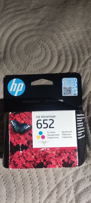 Tusz HP 652 Kolorowy 5 ml