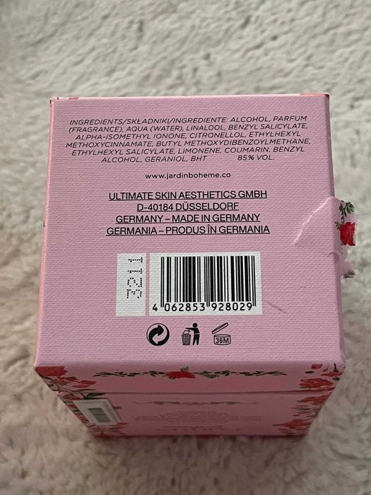 Jardin Boheme Memoires D’Amour 50 ml
