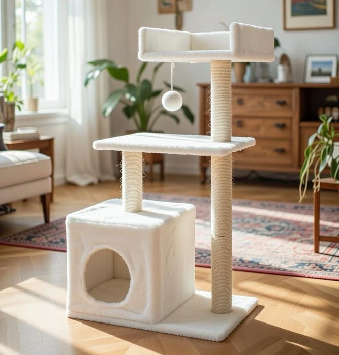 Domek Legowisko Drapak Dla Kota