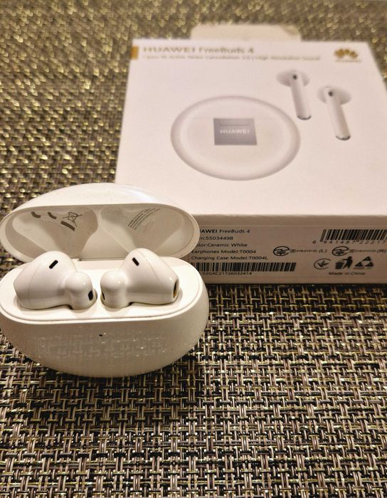 Słuchawki bezprzewodowe douszne Huawei Freebuds 4 ANC