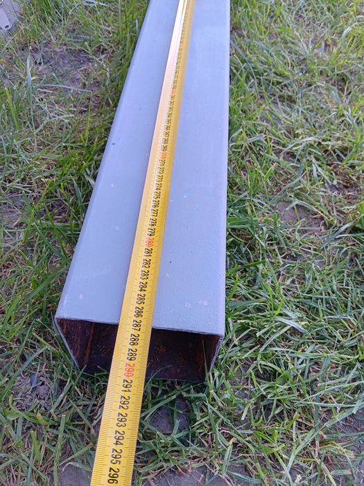 Profil stalowy ocynkowany 120x120x3 2870 mm