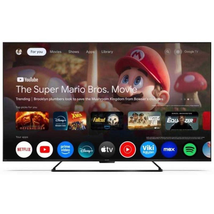 ISG Sharp QLED 55HR7265E Smart TV 55" 4K Ultra HD 120Hz Google TV Dolby Vision