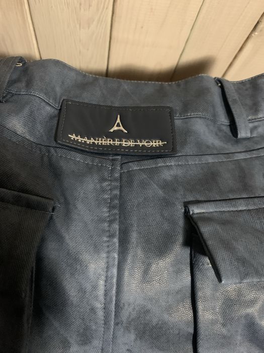 Manière De Voir брюки карго Vintage Marble Leather | нові S