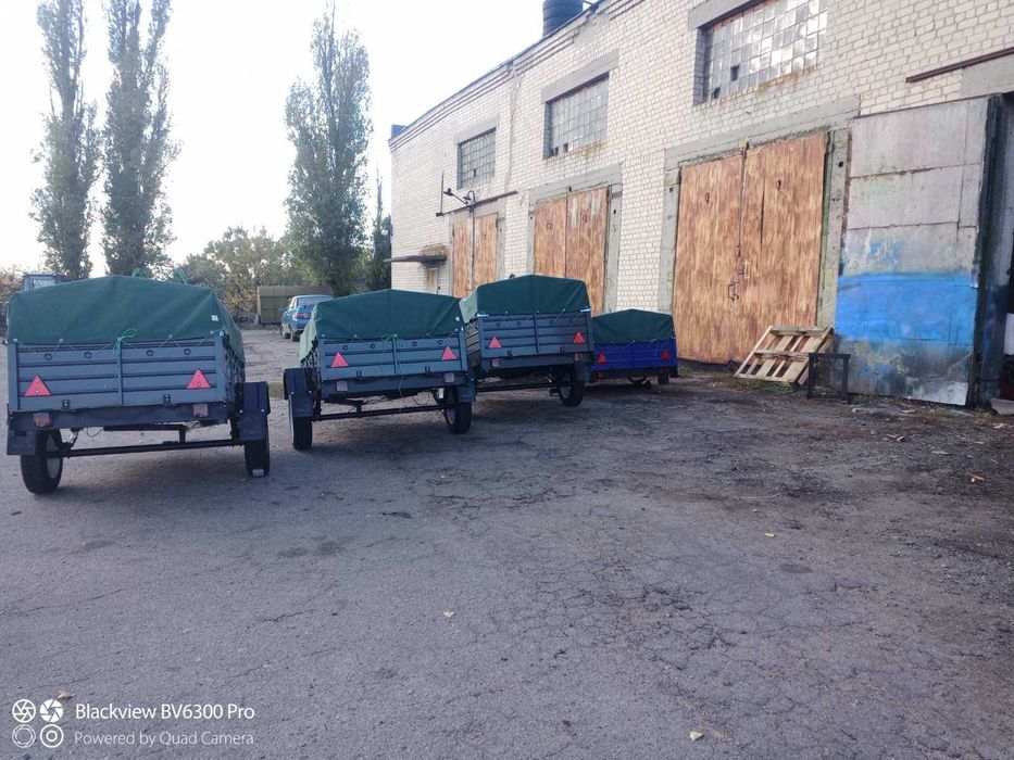 ПРИЦЕП причеп причіп посилений 2000/1300/430 Ціна заводу. Доставка