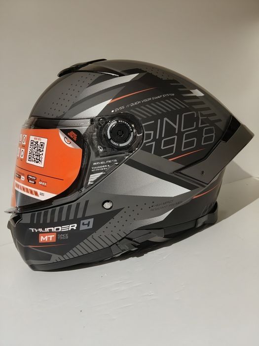 Capacete MT Thunder 4 Gama alta mota scooter novo