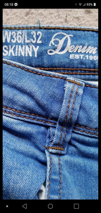 Spodnie dżinsy SKINNY