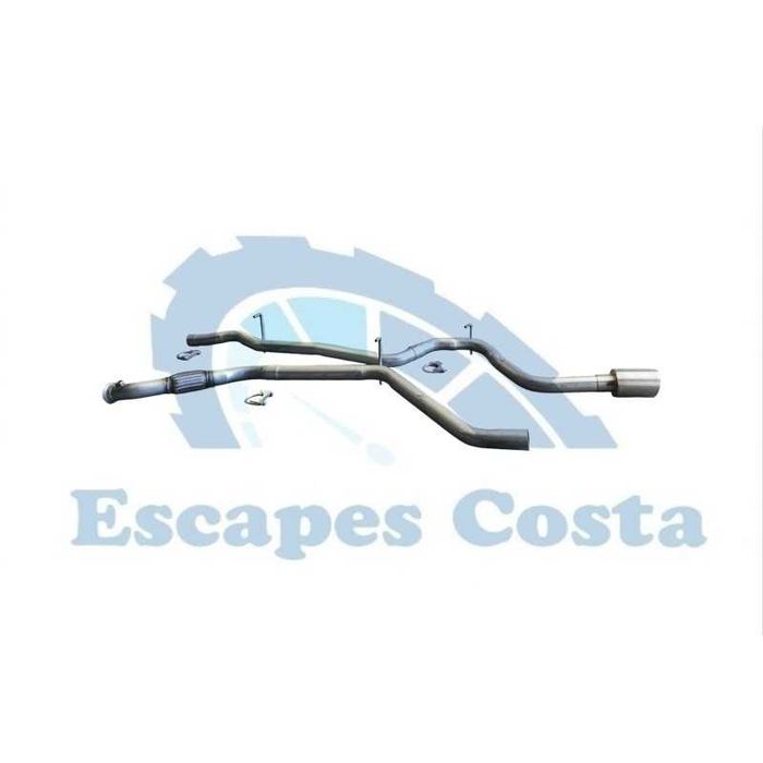BMW SÉRIE 1 LINHA DE ESCAPE RETA + DOWNPIPE 116D / 118D / 120D / 123D