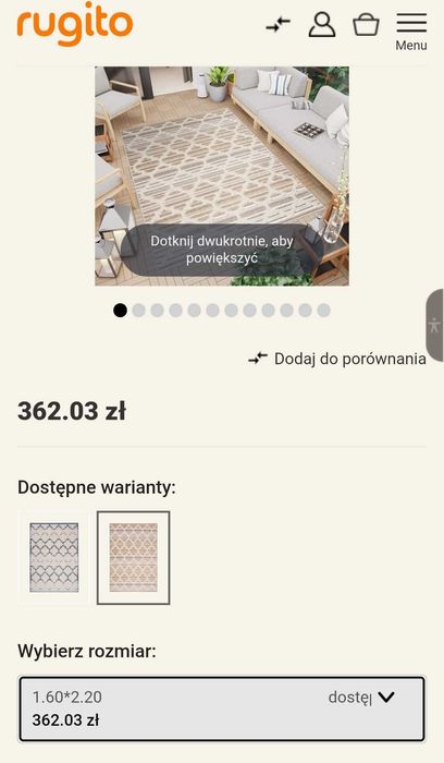 Dywany marokańska koniczyna 160*220