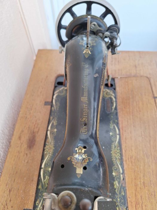 Maquina costura antiga Singer