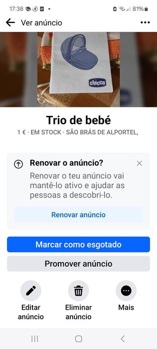 Ovo+carrinho e berço