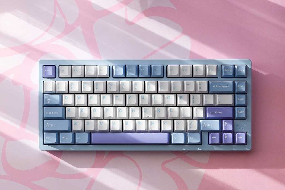 WOBKEY Studio RAINY75 кастомна механічна бездротова клавіатура ZEN65