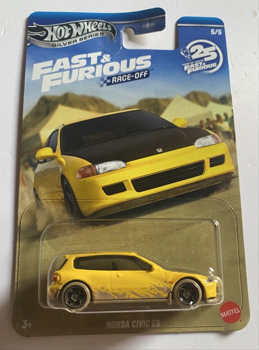 Hot Wheels - Pack 5 -  Fast and Furious  Race Off