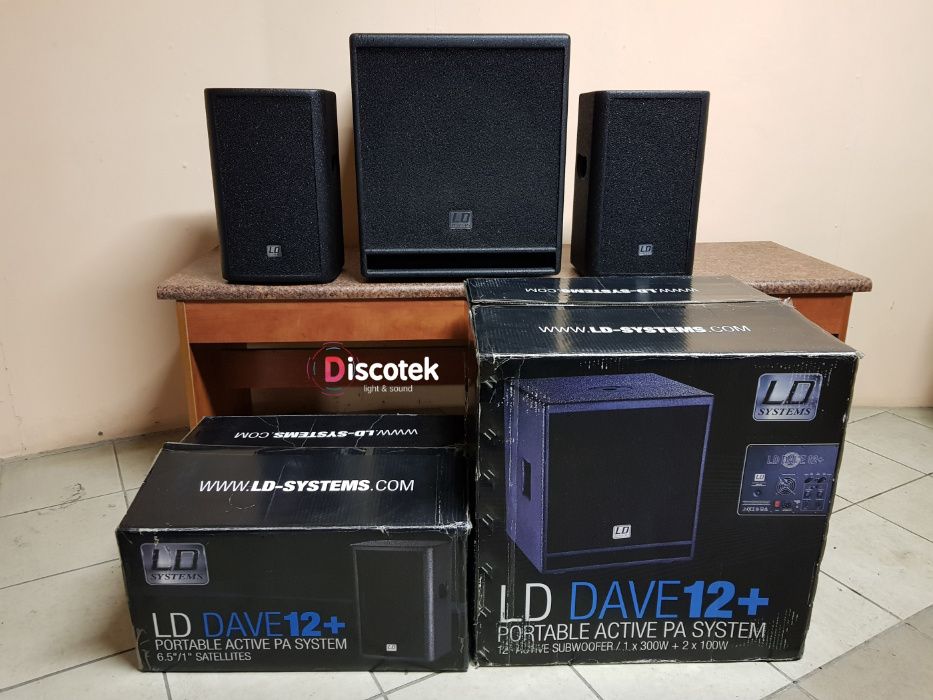 Aktywny LD Systems DAVE 12+ | 2h pracy | I wersja |