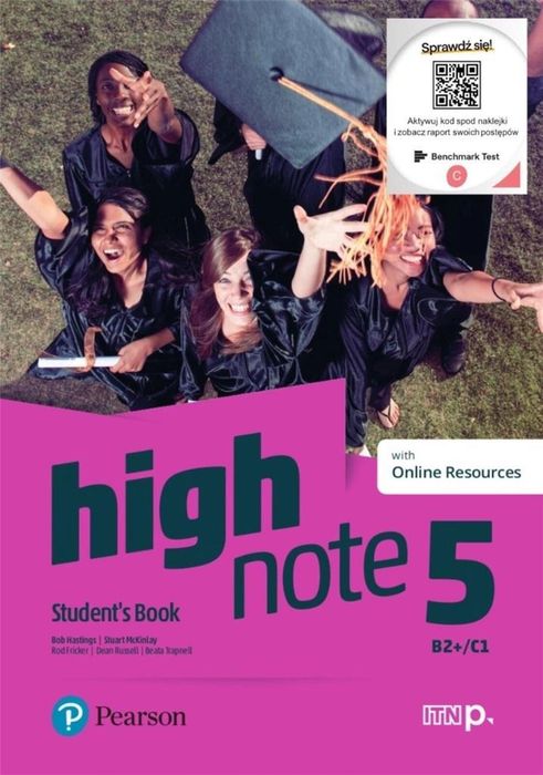 High Note 5 SB + kod+ eBook + Benchmark Longman Pearson Bob Hastings,