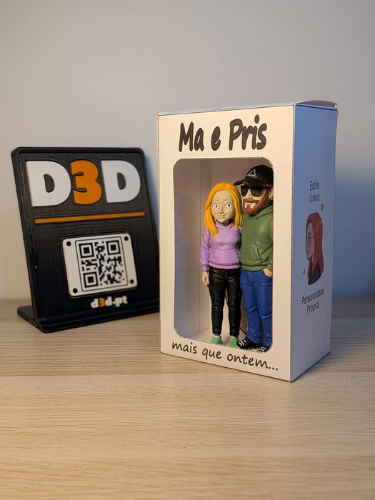 Impressão 3D Personalizada - Miniaturas, Peças Únicas, Bonecos, Litofanias e Reparações