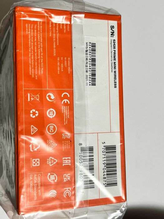 SteelSeries Prime Mini Wireless Mouse