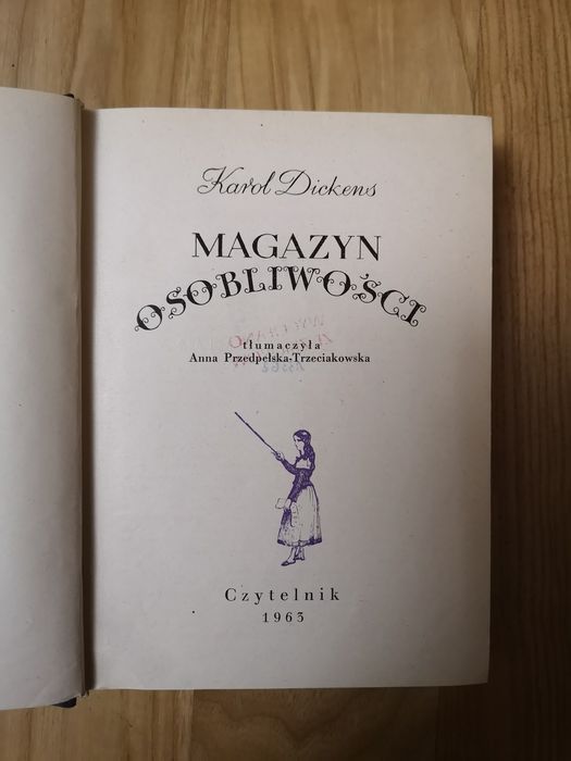 Magazyn osobliwości Karol Dickens 1963 wydanie I