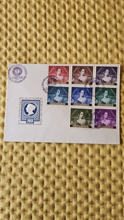 1 centenário selo postal portugal 1953 D.Maria ll

PORTUCUES 195 • CEN