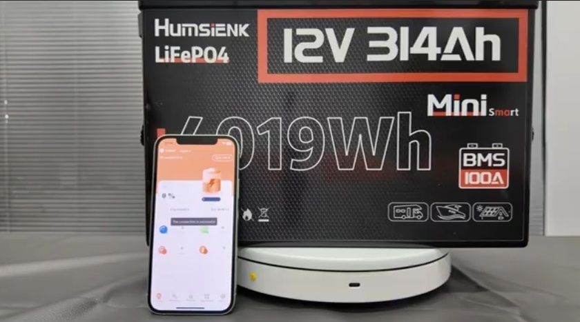 lifepo4 humsienk 314 Ah smart JK bms 200a  Bluetooth