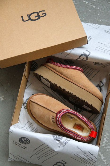 ПРЕМʼЄРА! UGG Tazz Slipper Platform «Chestnut» 36 37 38 39 40 уггі таз