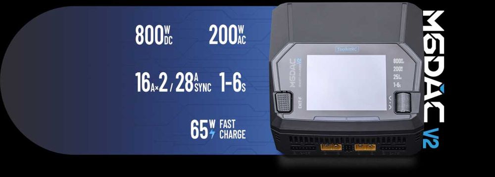 Новинка! Новий Toolkitrc M6DAC V2 / PRO