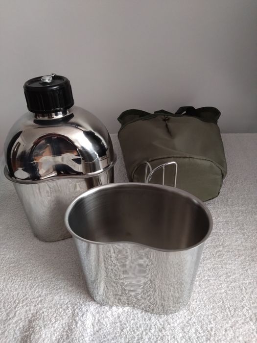 INOOMP Menażka butelka zestaw stal nierdzewna turystyczny Wysyłka