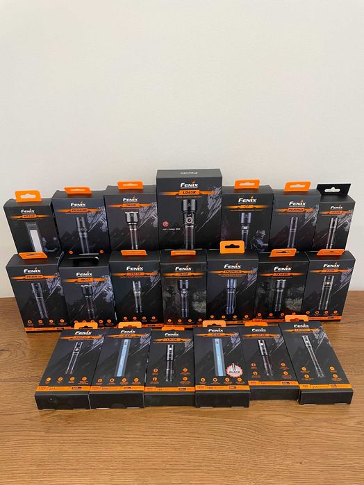 FENIX Ліхтарі Наключні, Ручні, Кемпінгові, Тактичні, ГАРАНТІЯ 5 РОКІВ!