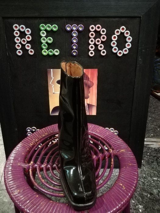 Botas pretas pele El Dantès originais tam 35/36 NOVAS