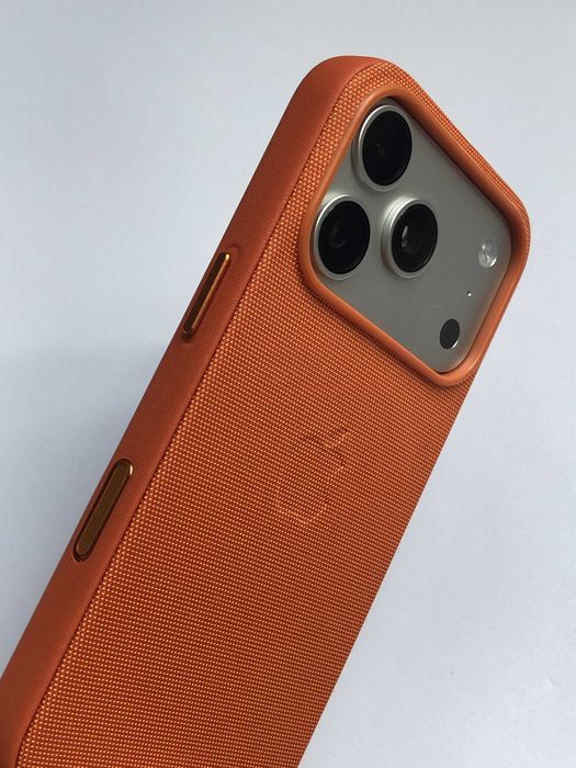 Чохол TechWoven True Orange Magsafe iPhone 17 Pro Max чехол айфон 17 про макс 1:1 AI Button Camera Control