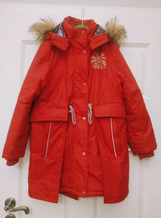 Kurtka parka dla dziewczynki