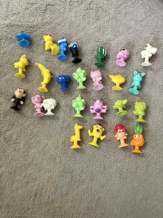 stikeez lidl star wars, smerfy, owocki, potwory i zwierzątka