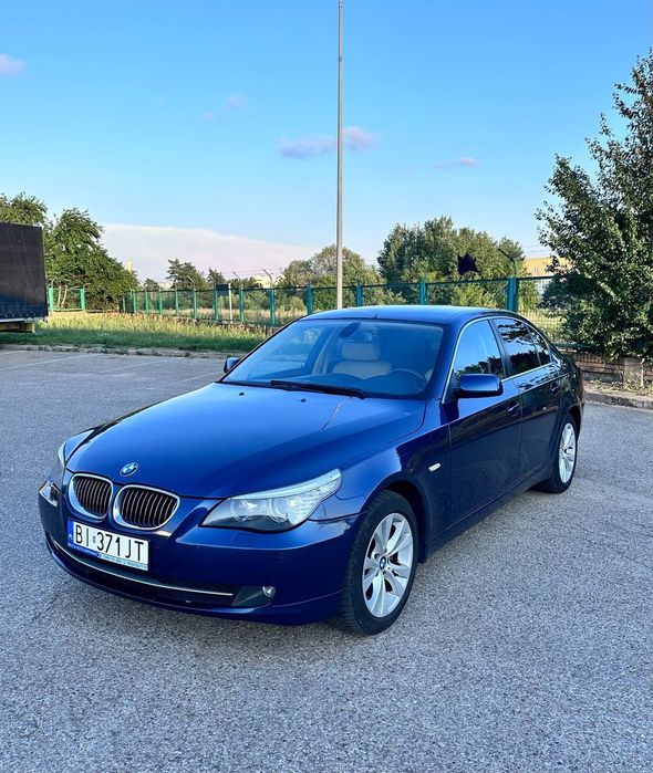 BMW Seria 5 BMW E60 530xi 2008, automat, 272KM, jasne wnętrze