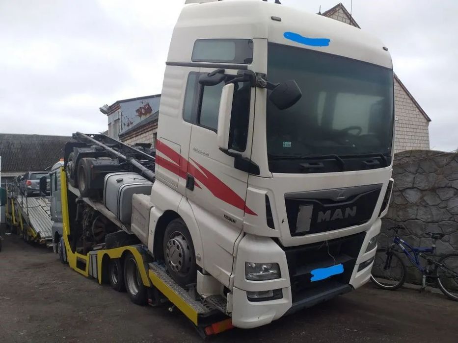 Na części Man TGX 26.440 Euro 6 Silnik Skrzynia Maska Zderzak Drzwi Klapa Szyba