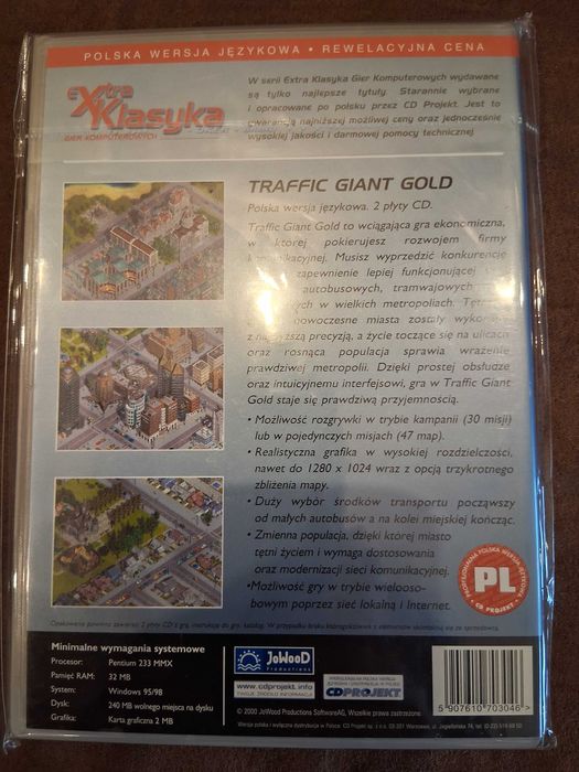 Gra PC Traffic Giant Gold - eXtra Klasyka - UNIKAT!!