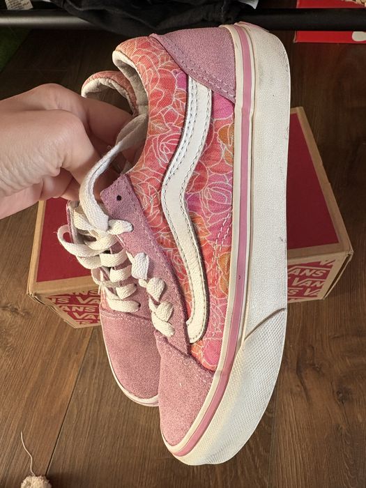 Кеды vans орхидея