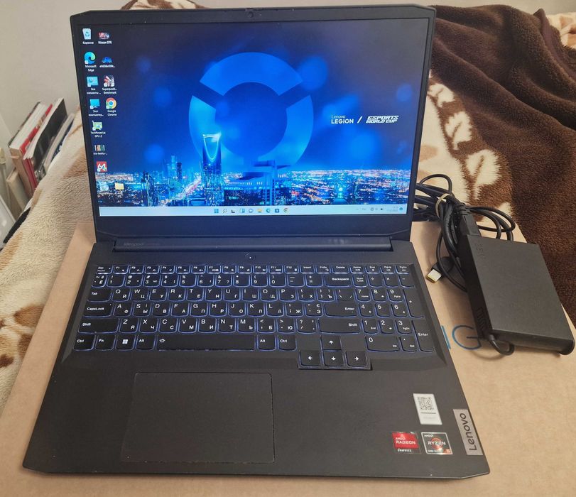 Lenovo Gaming 3 15ACH6/IPS144Hz/Ryzen 5-5500H/16GB/512/RTX 2050 4 ГБ
