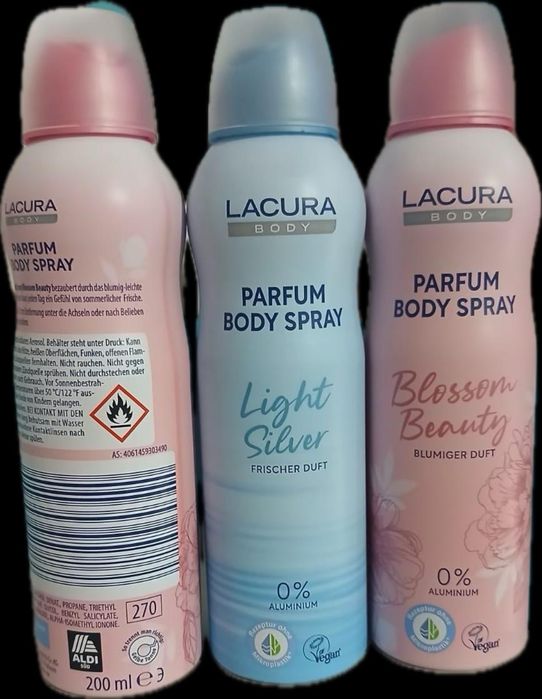 Дезодорант Cien Men, парфумований спрей для тіла Lacura Body