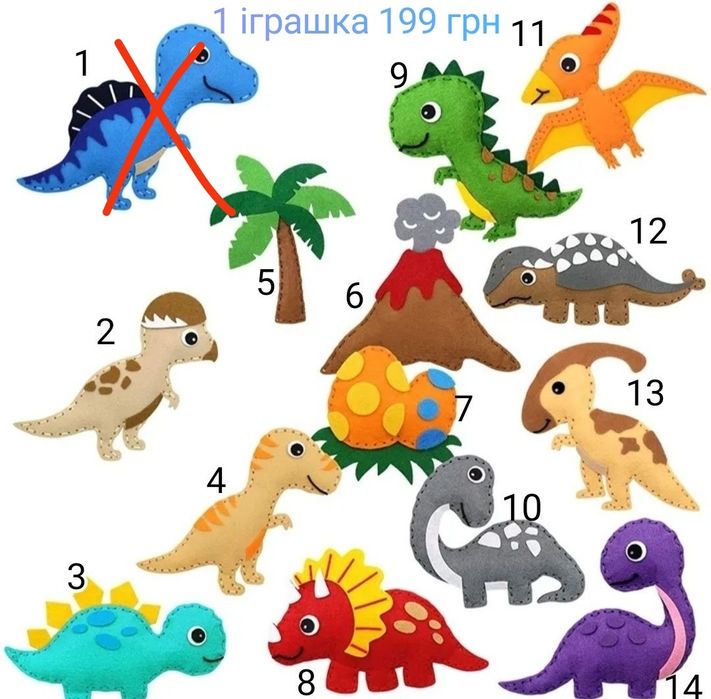 Набор для творчества шиття іграшки фетр валяння для шитья