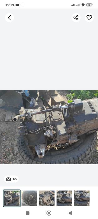 Кпп Камаз з дільником після реставрації