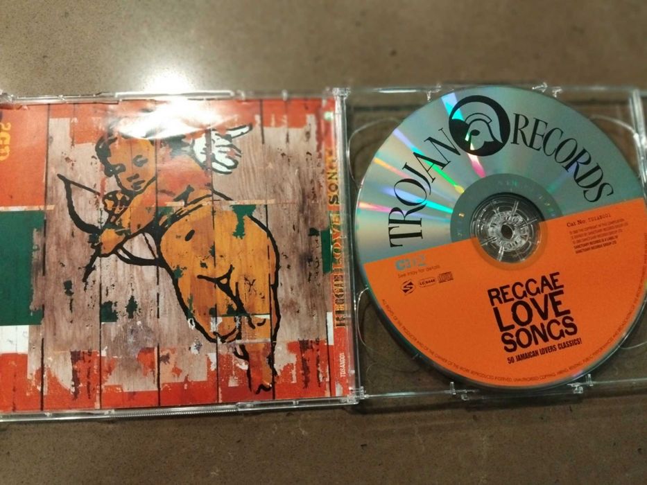 2 cds  duplos de Reggae Love Songs